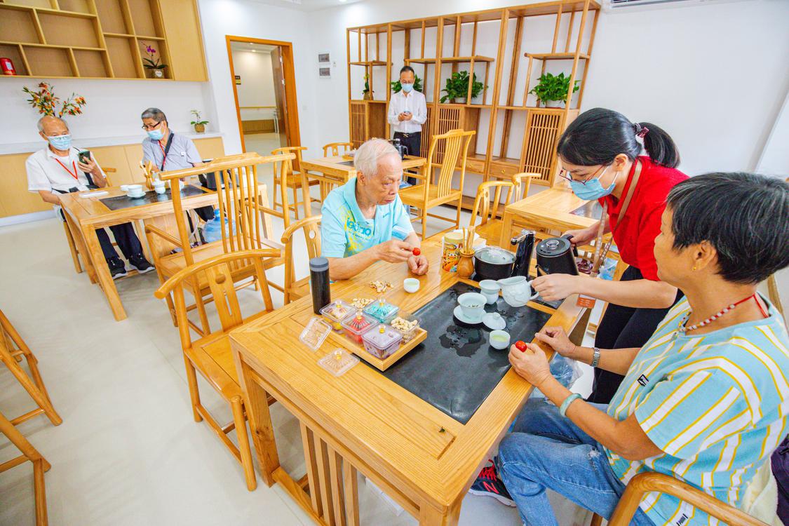 养老院茶室